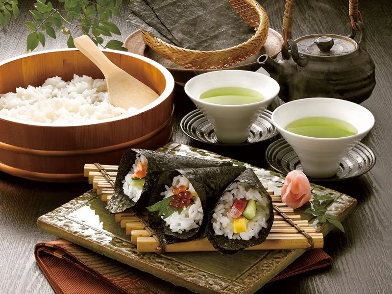 Assorted luxury seafood nigiri platter with fresh sashimi at Sushi Feast AYCE, a Japanese Restaurant in Ocala