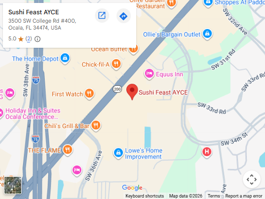 Location, 3500 SW College Rd #400, Ocala, FL 34474, United States